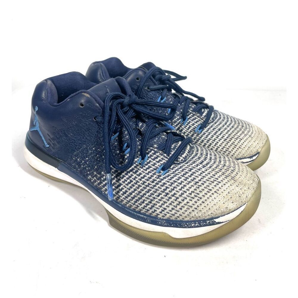 Air Jordan XXXI 31 Low Top Blue Sneakers Youth Size 4.5 Women 6.5 Retro Inspired